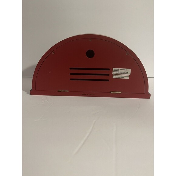 Red Mantle Desk Clock Sports Car Dashboard. Makes Noise-Works! - Picture 2 of 7